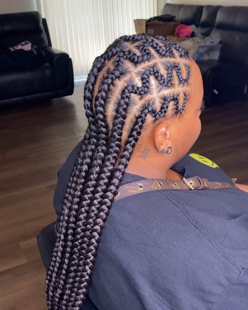 snake braids for black hair