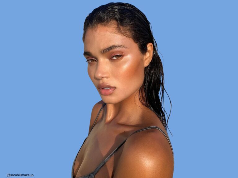 beach makeup
