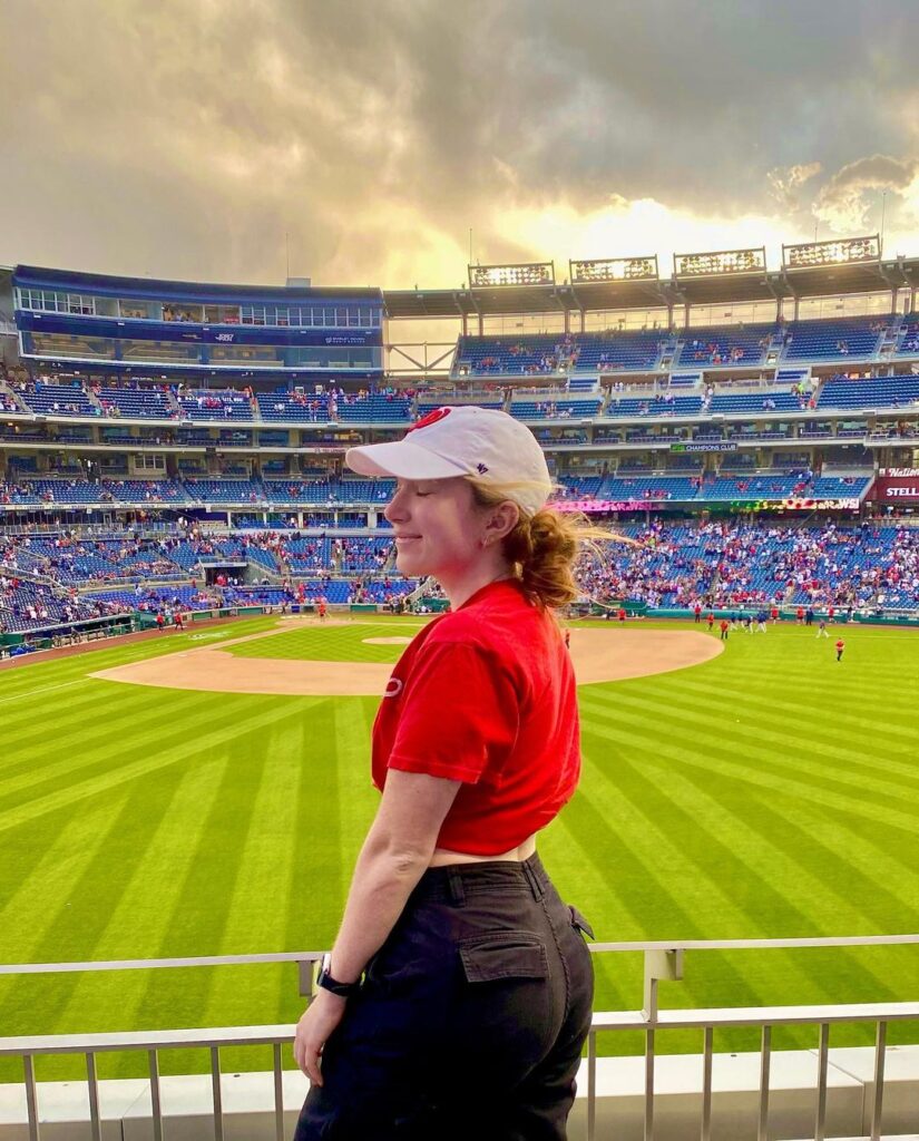 easy baseball game updo