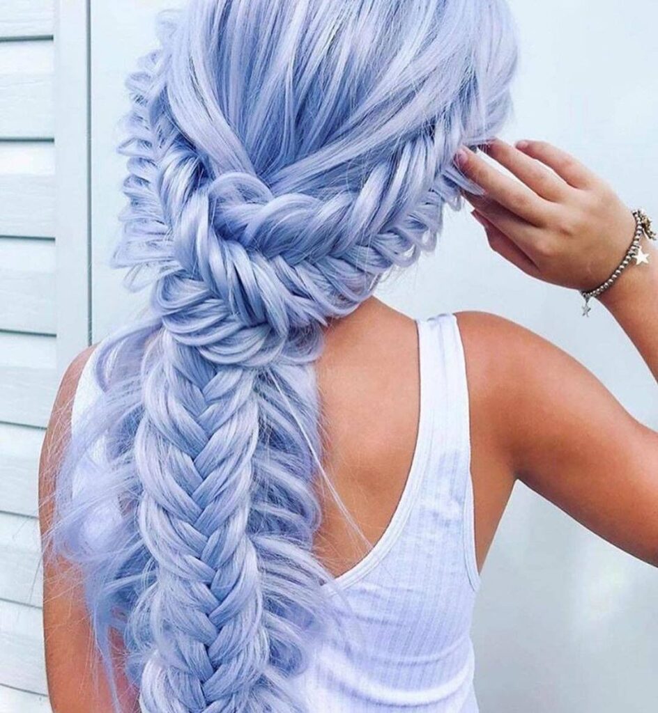 fairytale angel braids