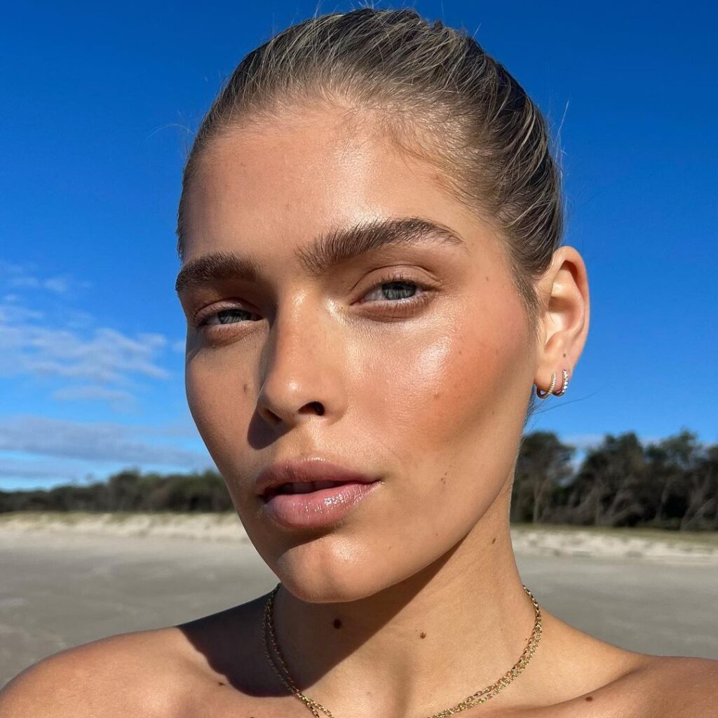 no makeup beach makeup