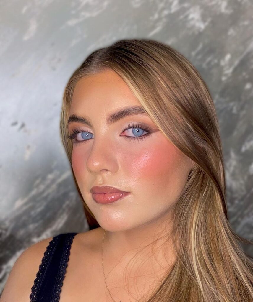 soft glam sunkissed makeup