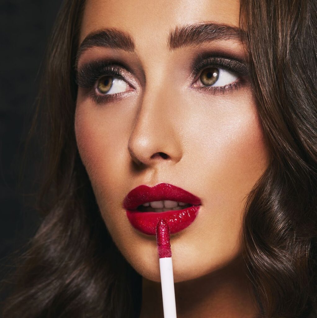 cherry red lip gloss 2