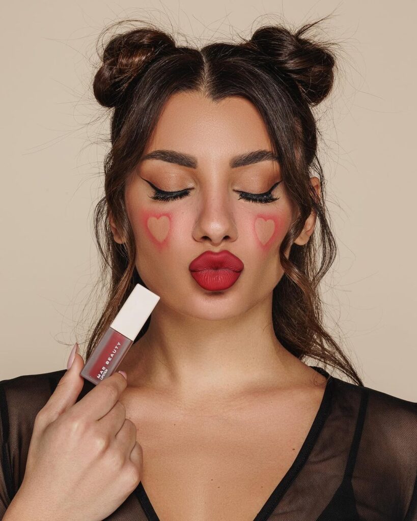 labios rojo cereza ombre