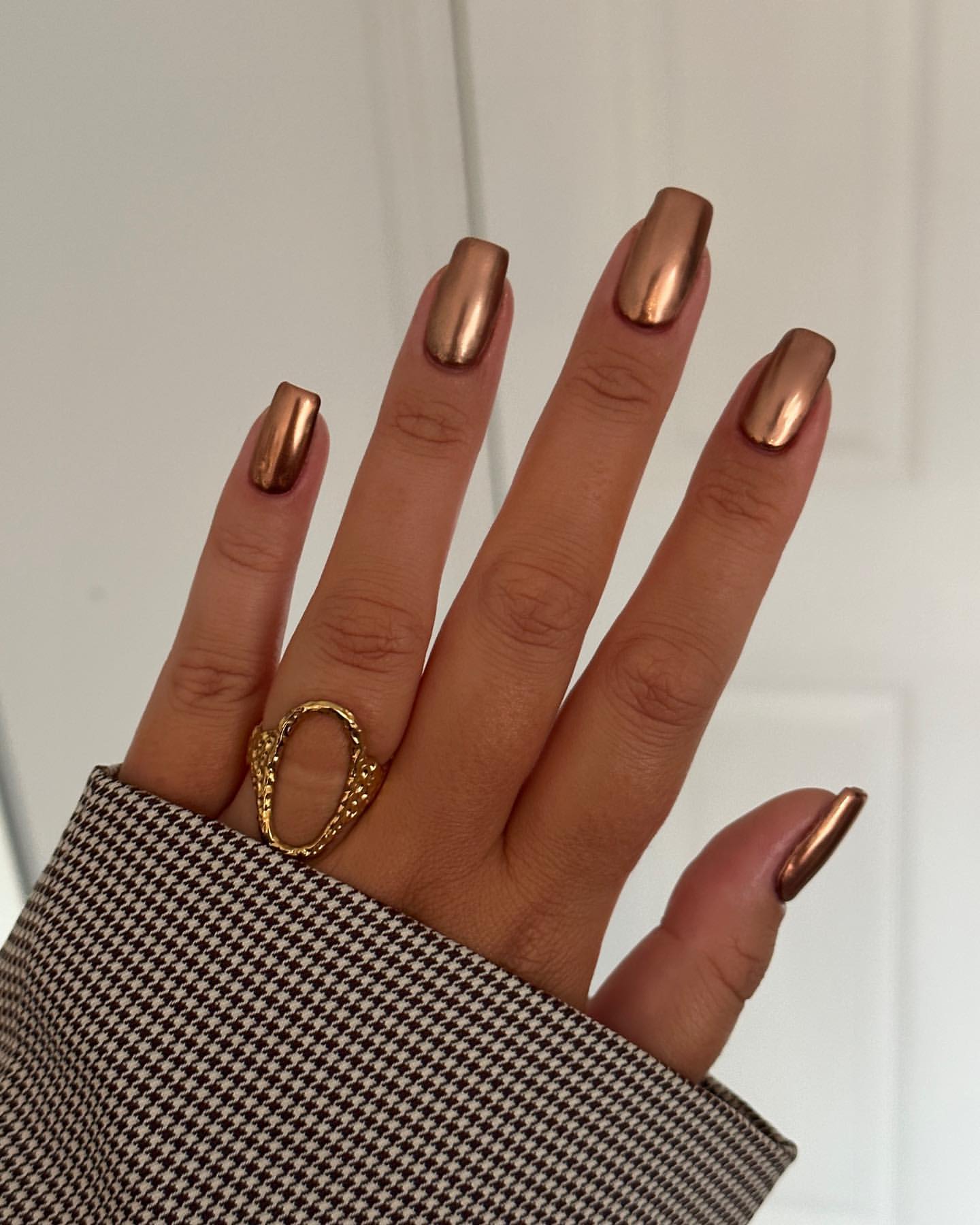 copper chrome nails