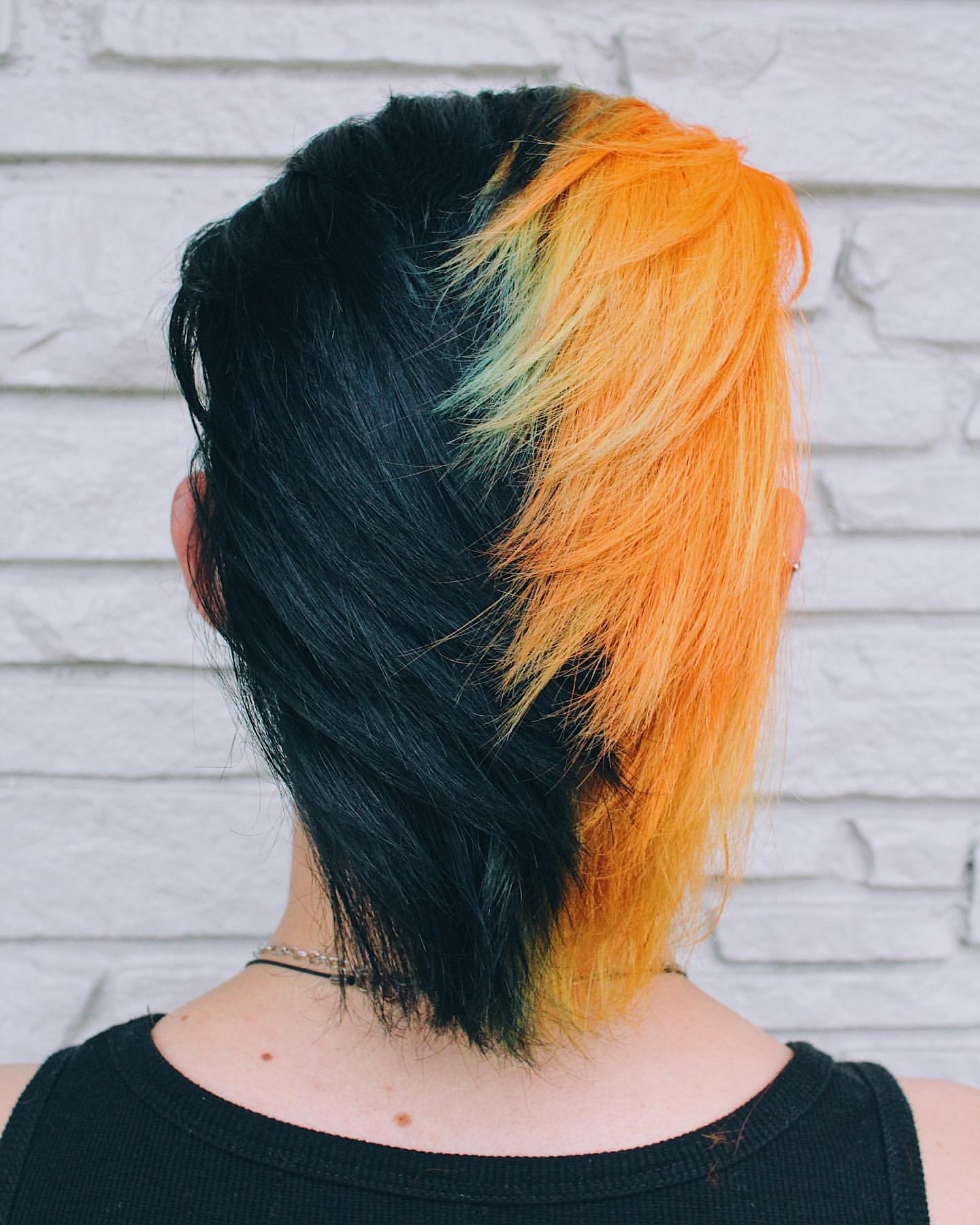 halloween gemini hair