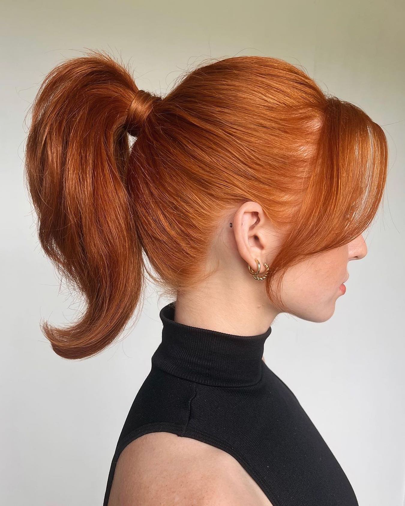 bouncy ponytail