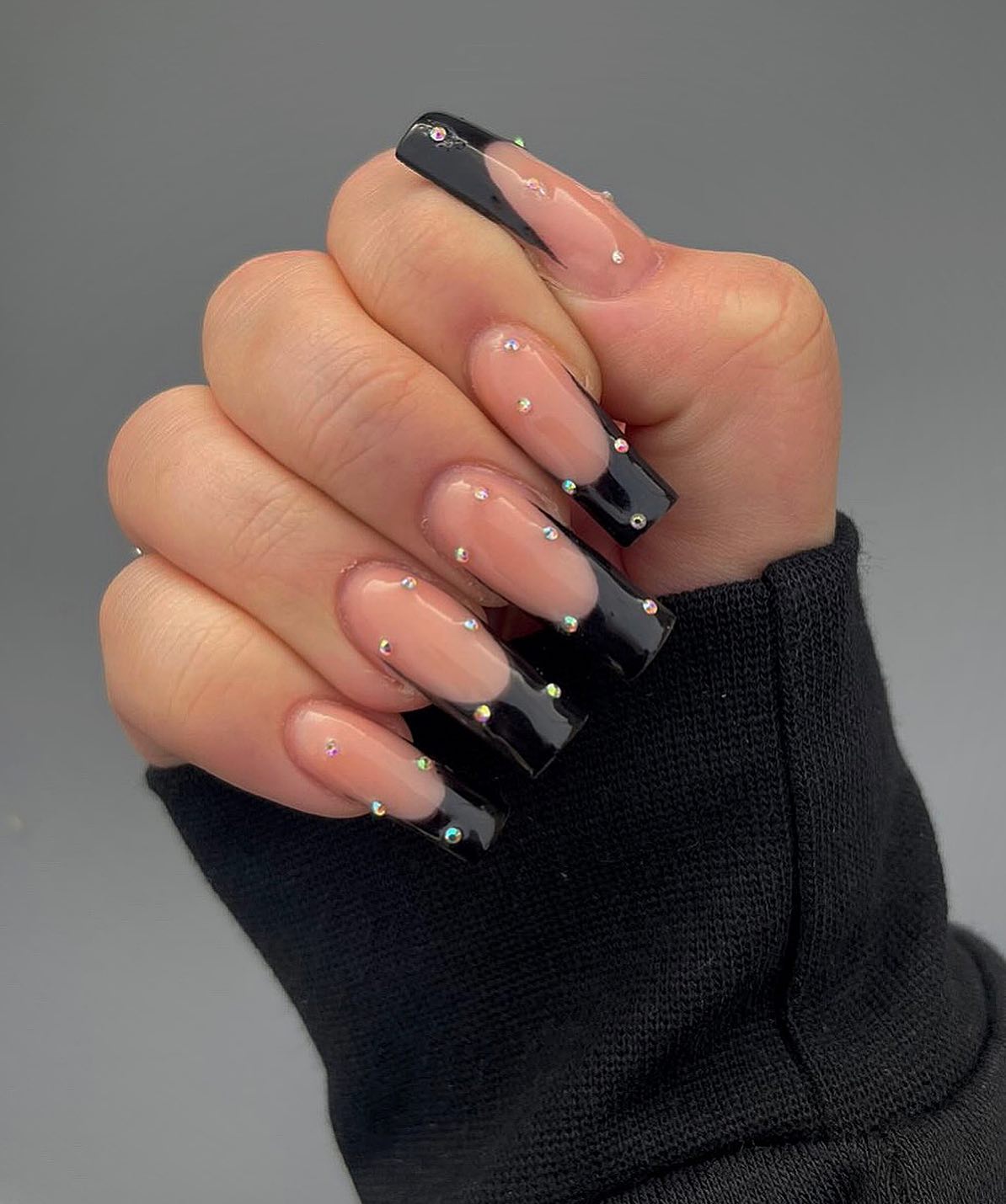 black french tips