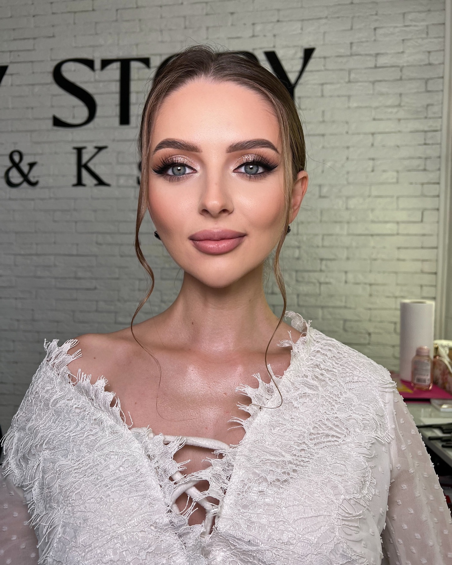 full glam wedding makeup