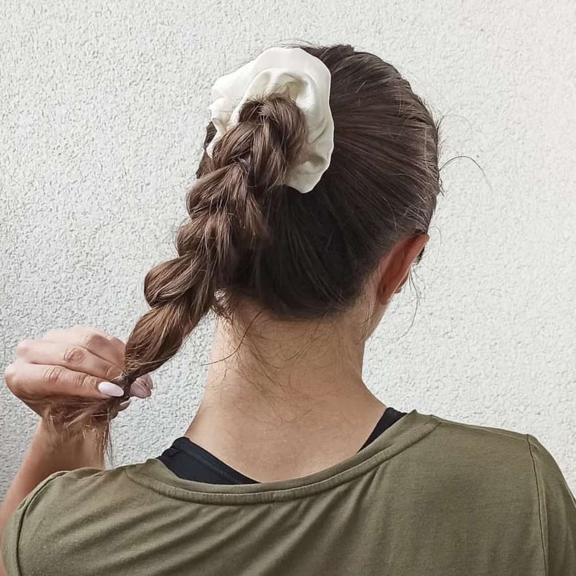 Classic Braided Ponytail Game Day Hair