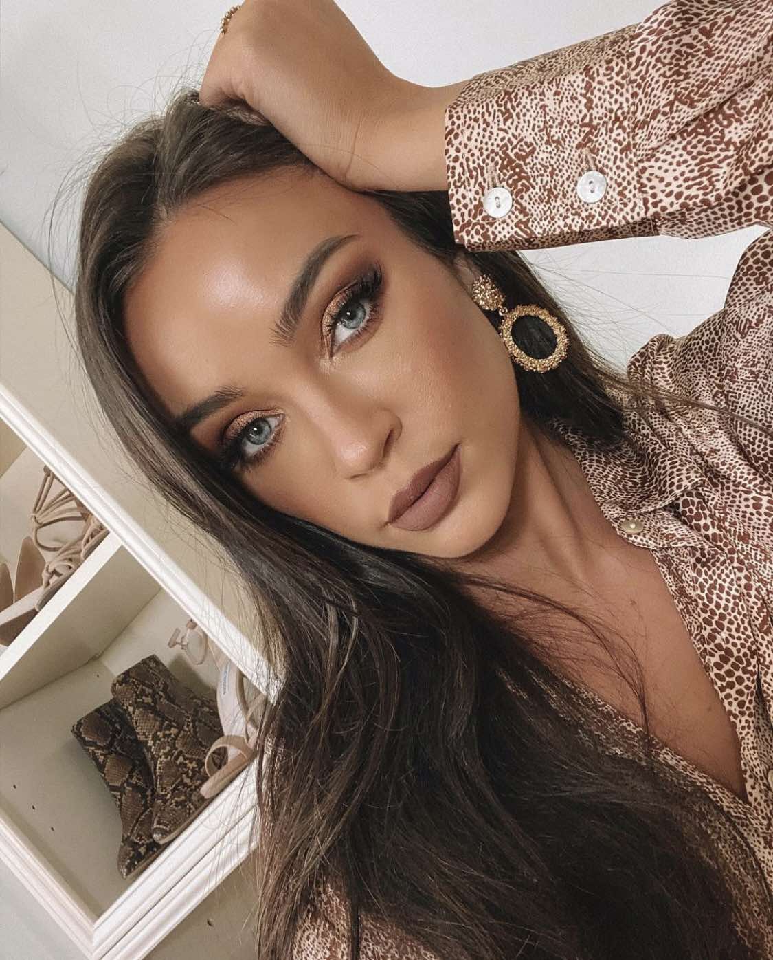 Bronze Fall Makeup Look