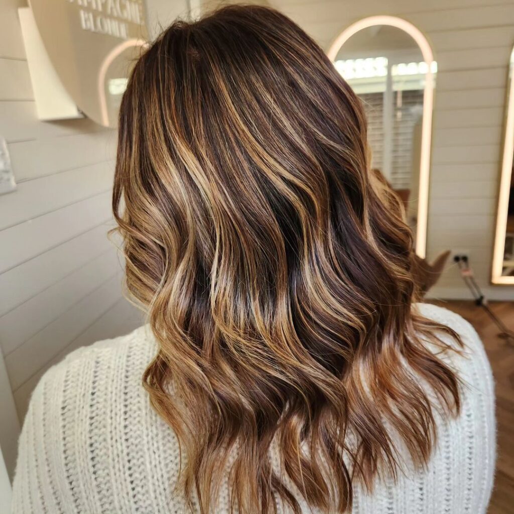 Cores de cabelo caramelo para o inverno