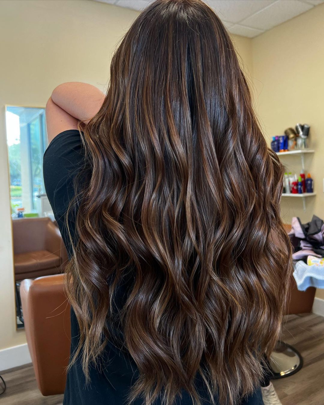 chestnut haze hair color idea for brunettes