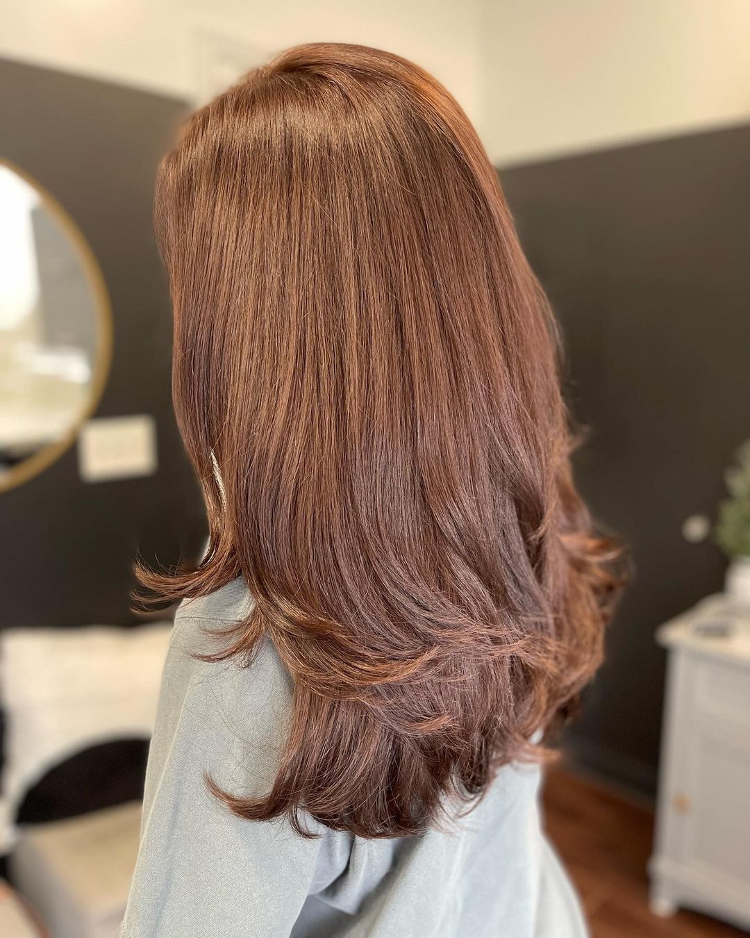 cinnamon cookie hair color idea for brunettes