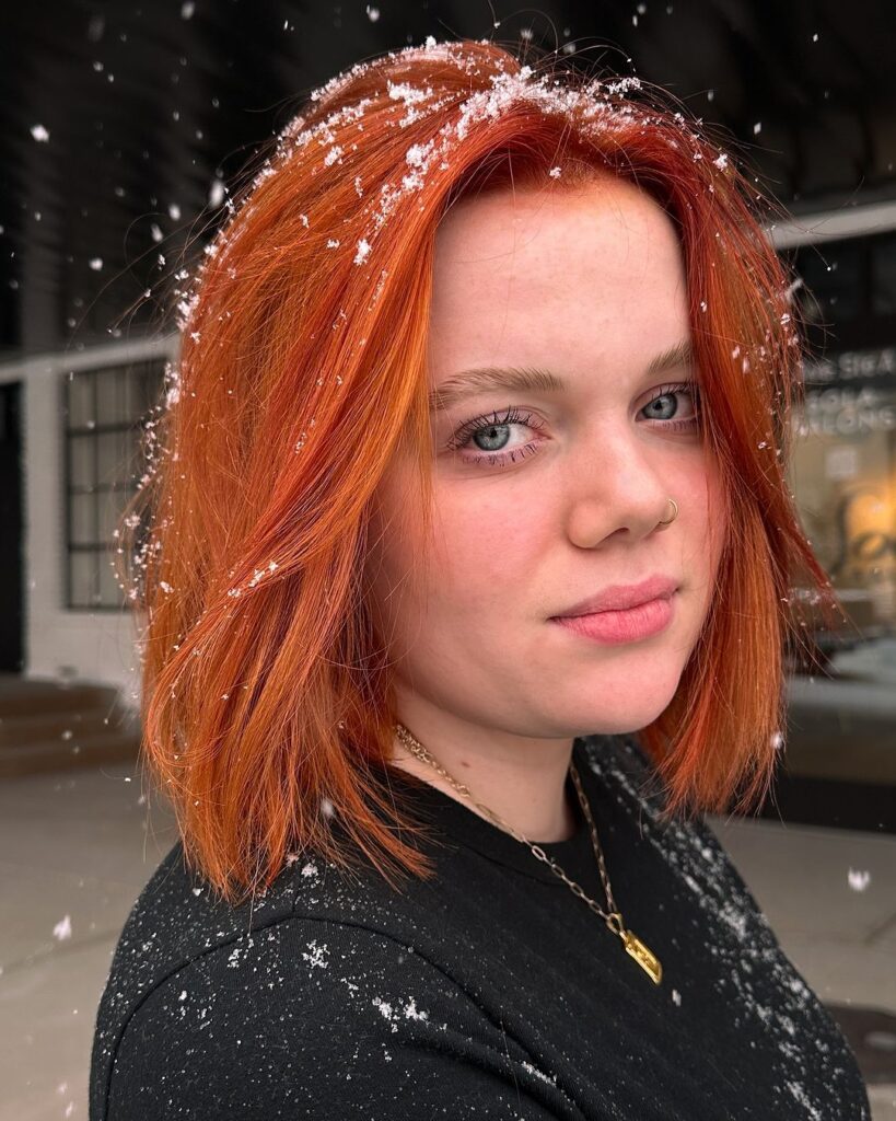 Country Winter Hair Color