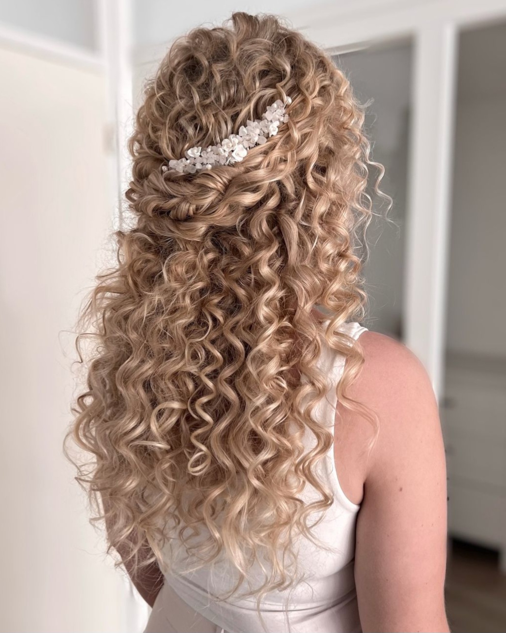 tresse de rêve bouclée pour cheveux longs