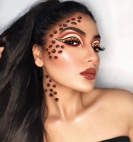 Fierce Feline Makeup Idea