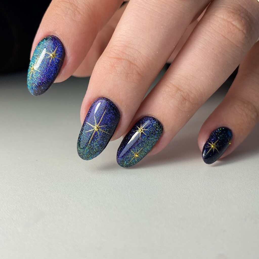 Galaxy Blue Effect