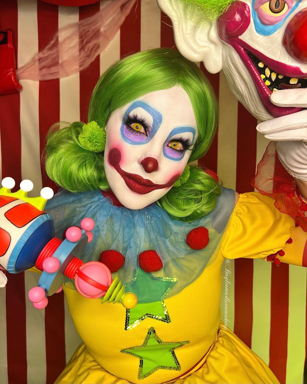 trucco di Halloween da killer klowns