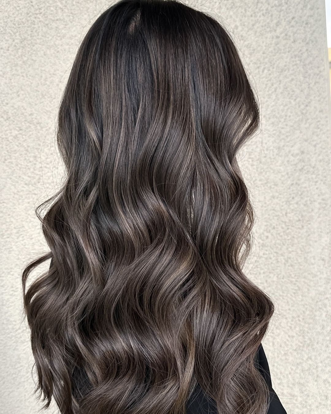 smoke show hair color idea for brunettes