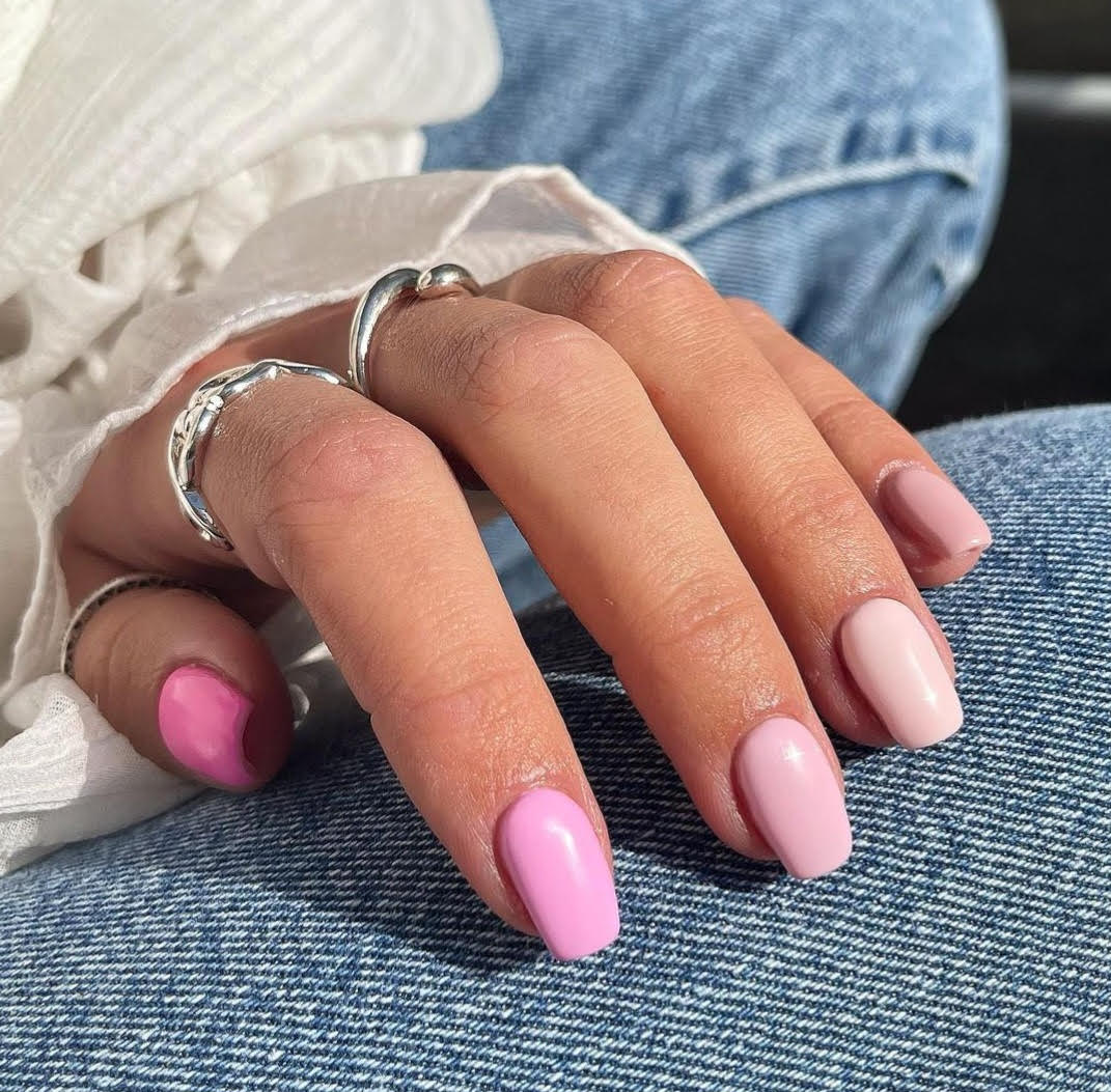 vintage pinky nails