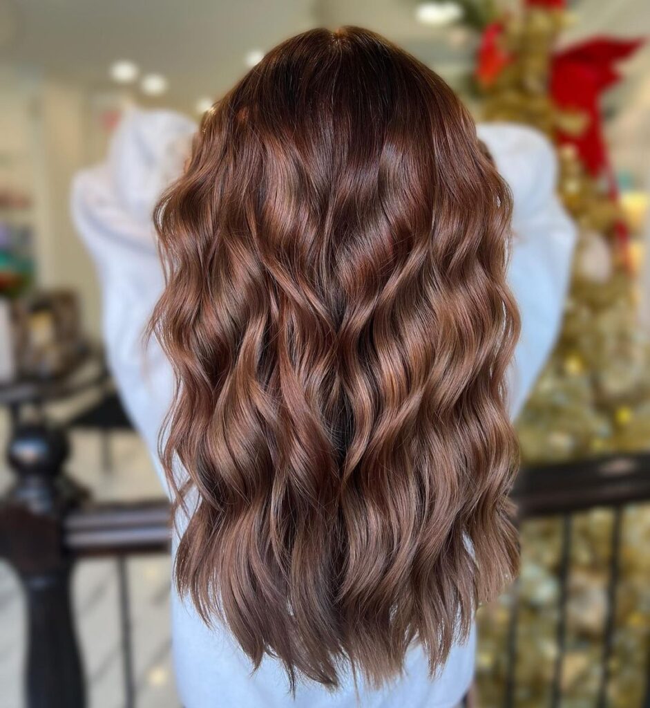 auburn brown hair color