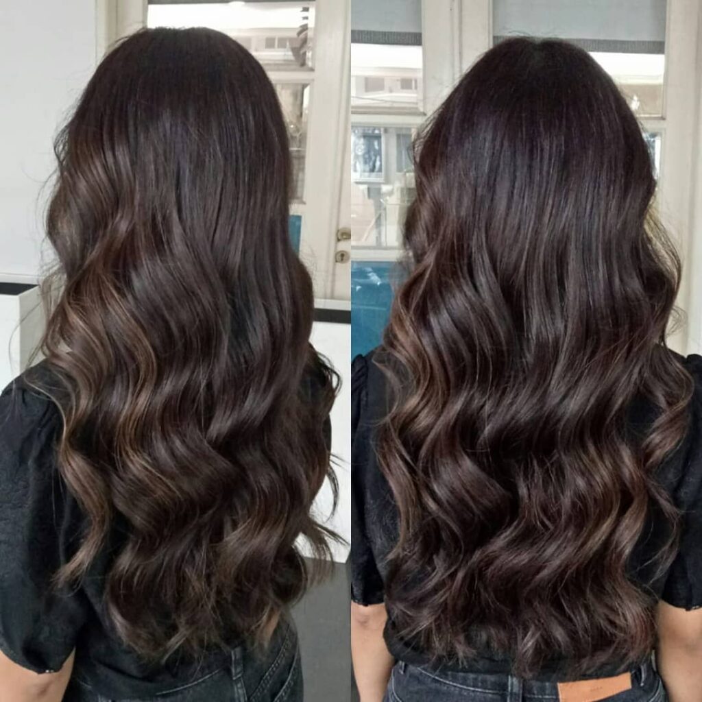 couleur de cheveux brun expresso