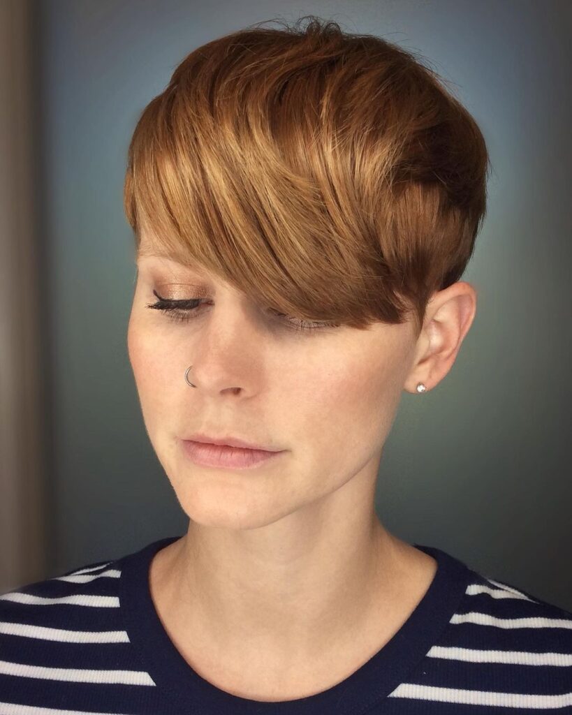 tomboy hot mom haircut