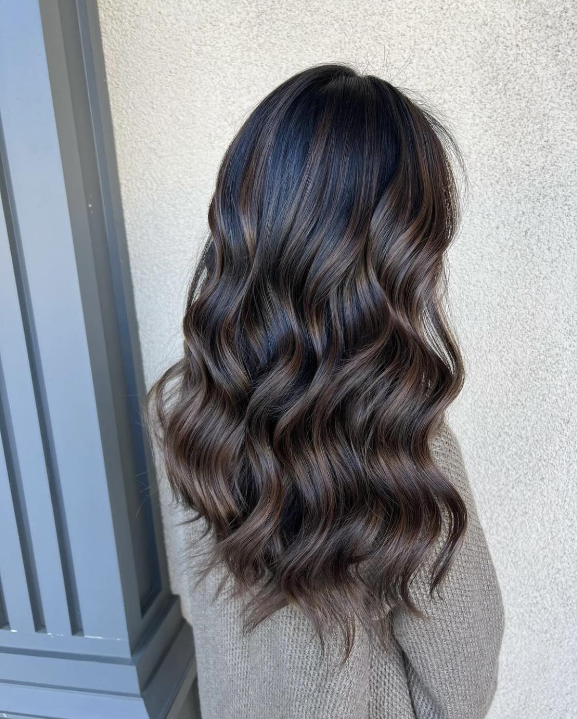 Chocolate Brunette Balayage Hair