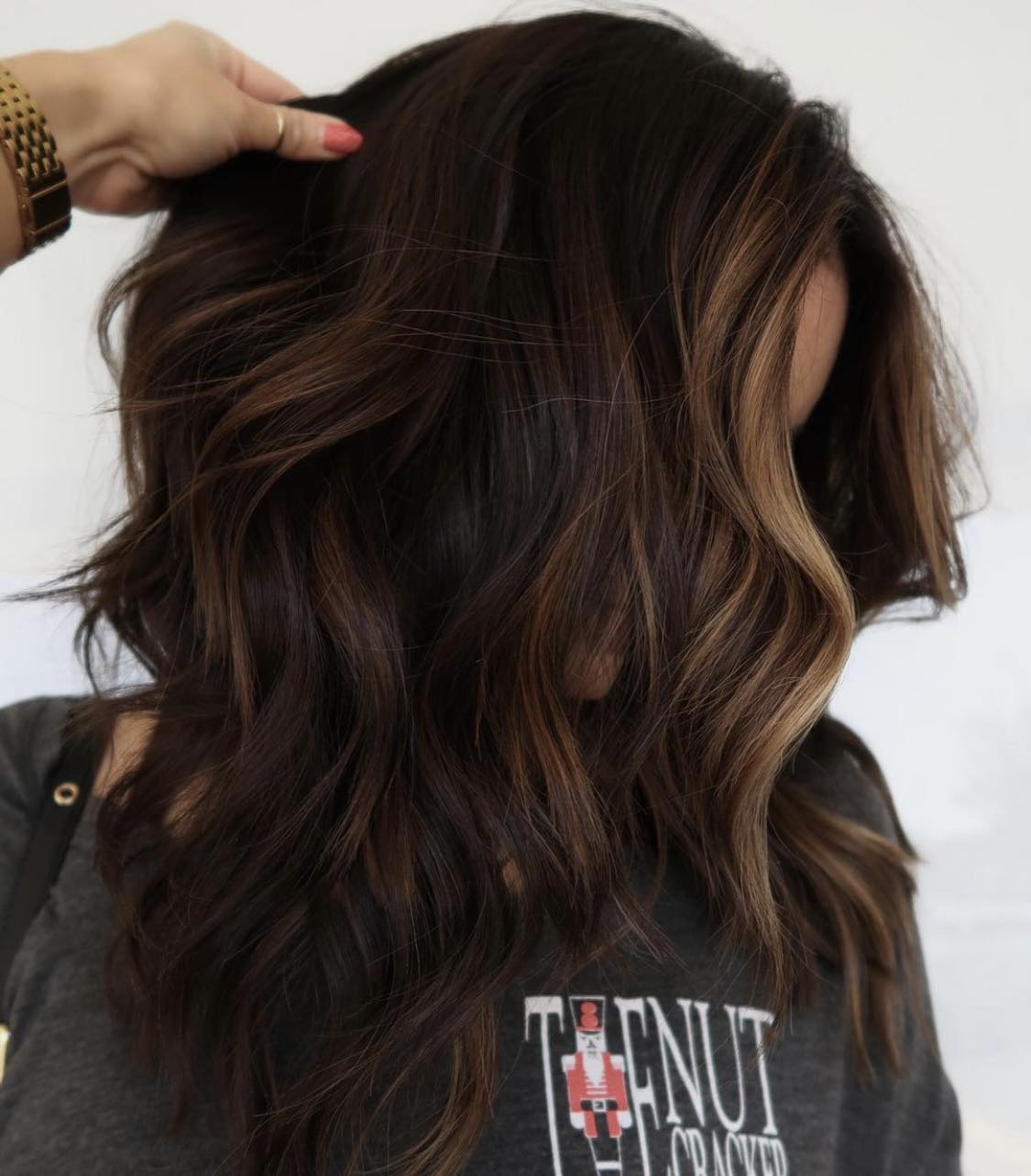 Dimensional Brunette Balayage Hair