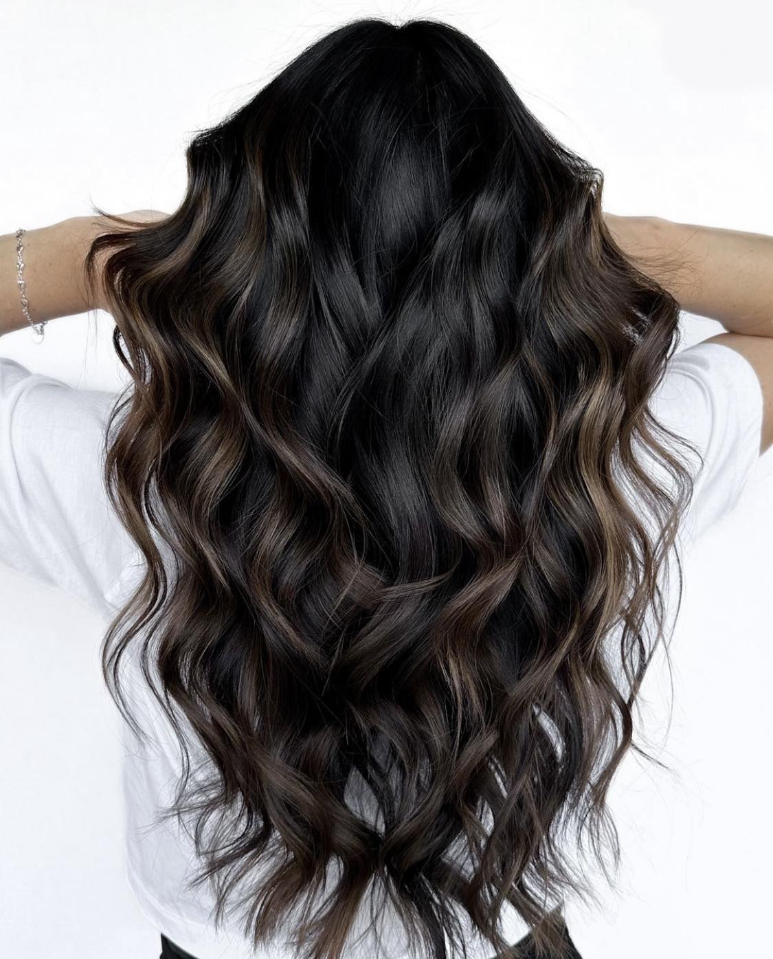 Almond Mocha Brunette Balayage Hair