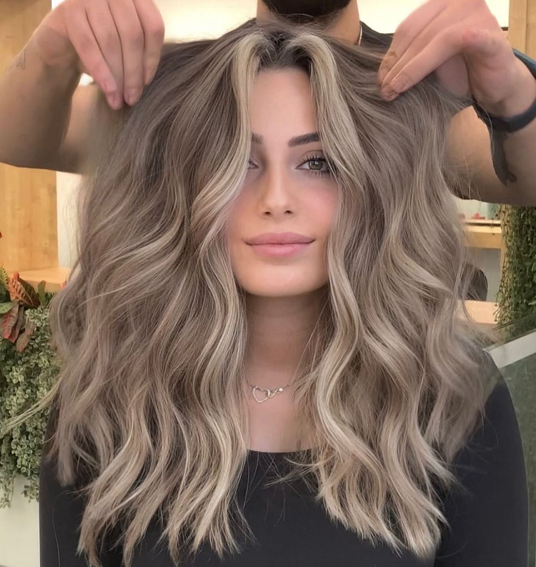 couleur de cheveux blonde beige cendrée