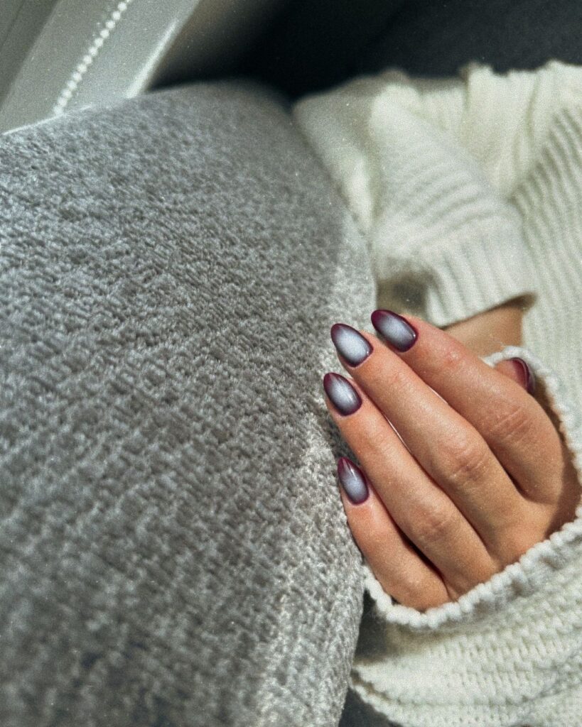 Uñas Aura Cherry Mocha