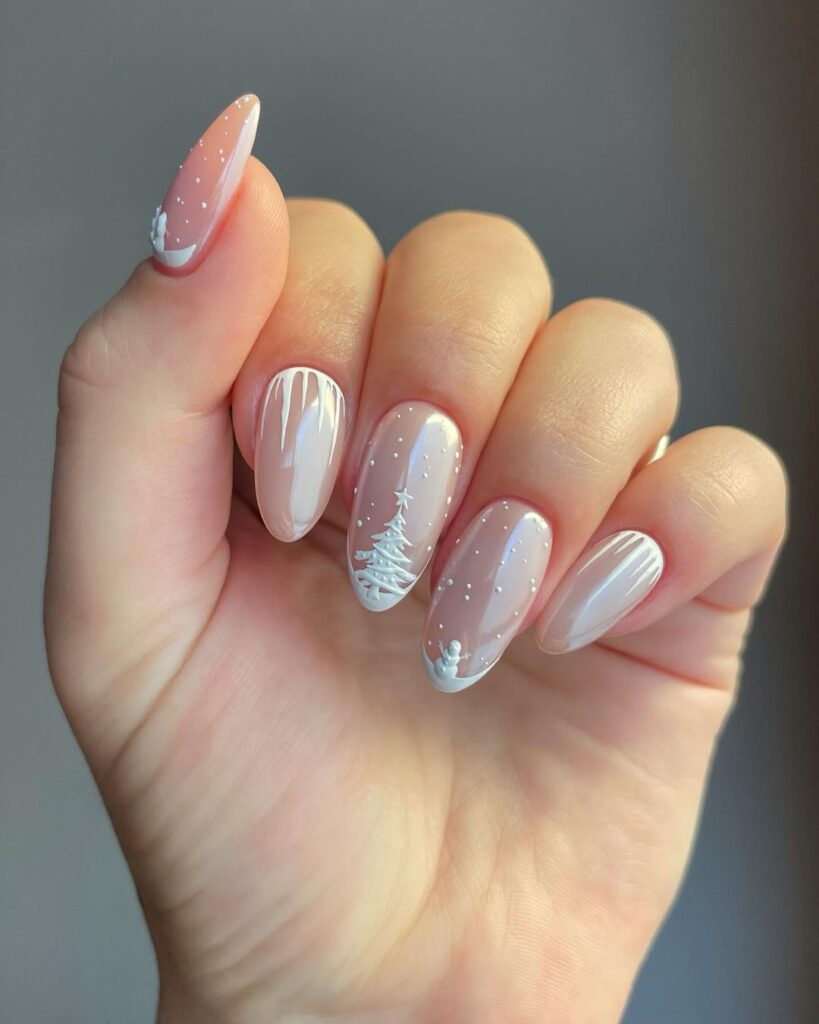 Ballerina Milk Bath Gel Nails