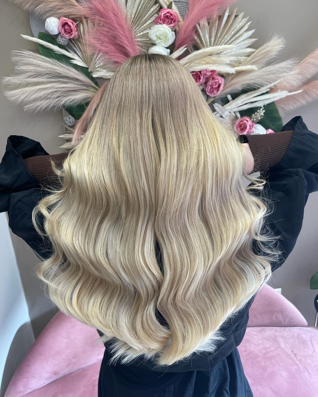 beige blond ombre