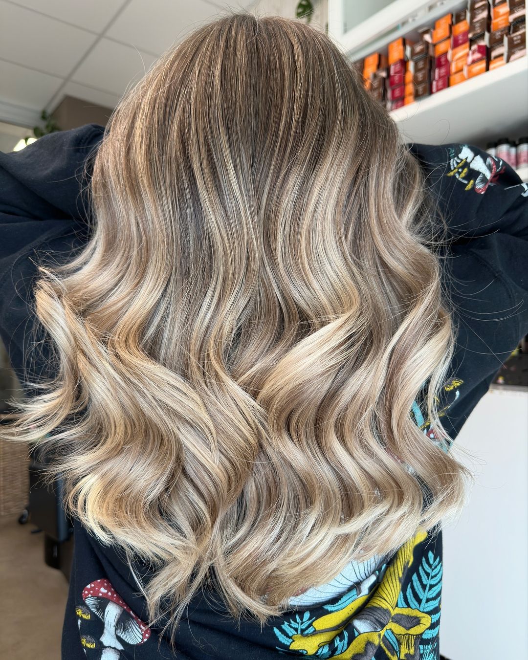 coloration d'automne beige princesse pour les blondes