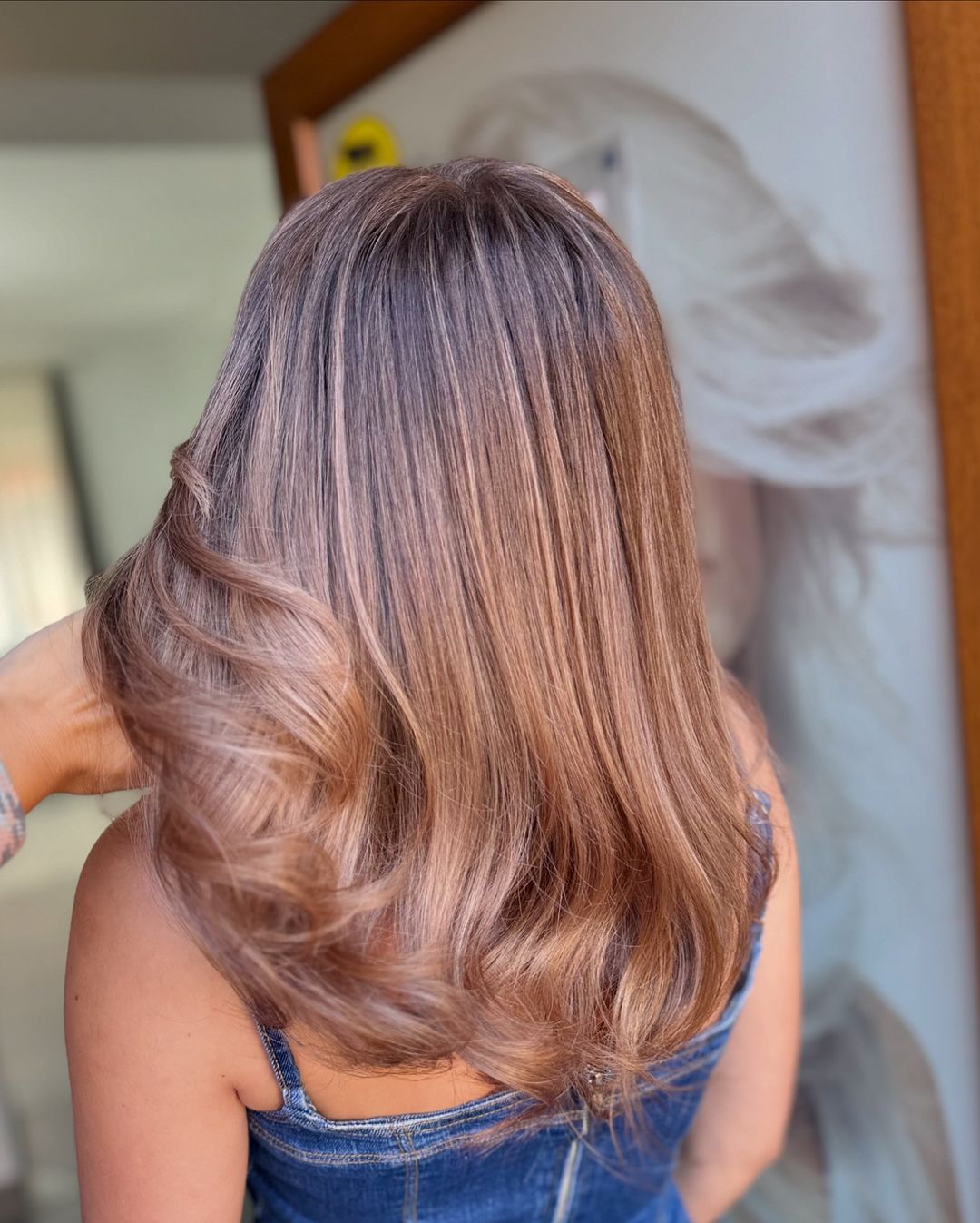 caramel cheveux châtain clair