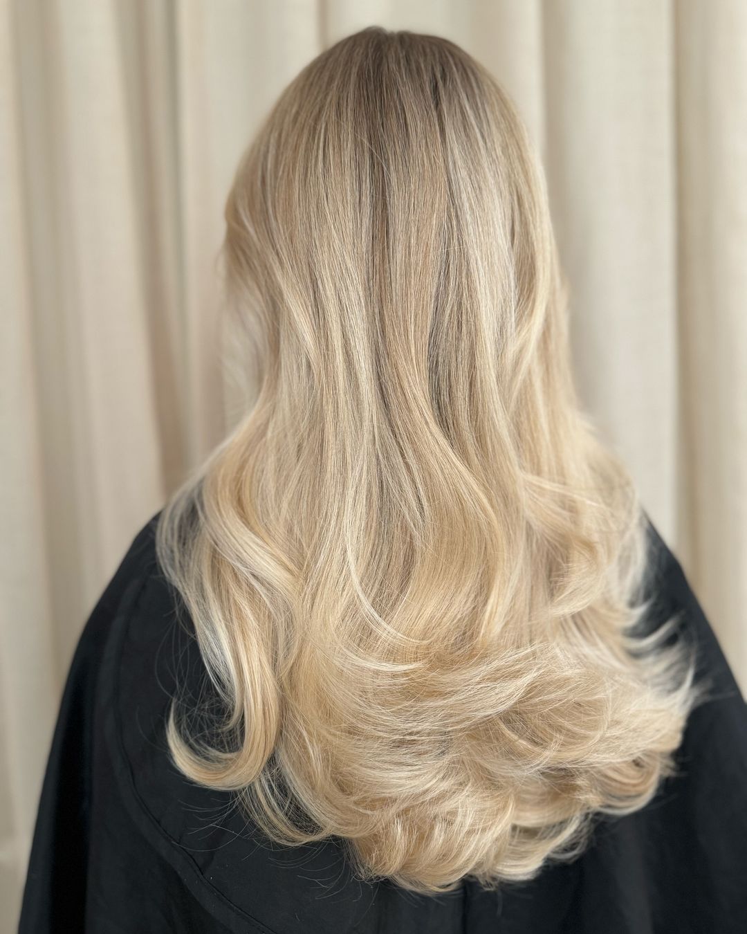 Coloration d'automne champagne pour les blondes