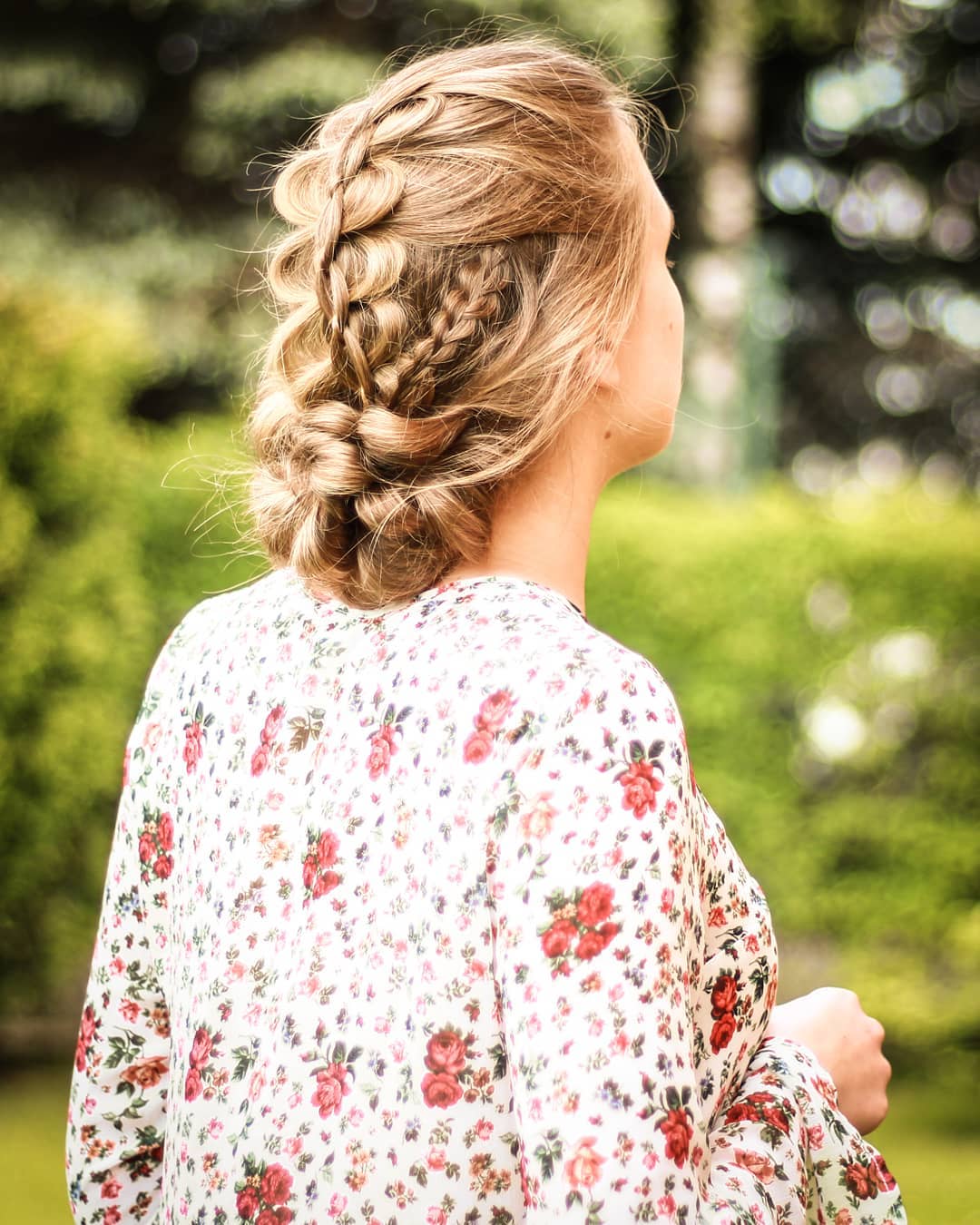 encantador peinado boho con trenza