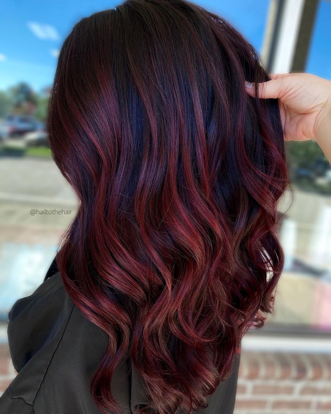 balayage fusion bordeaux ciliegia