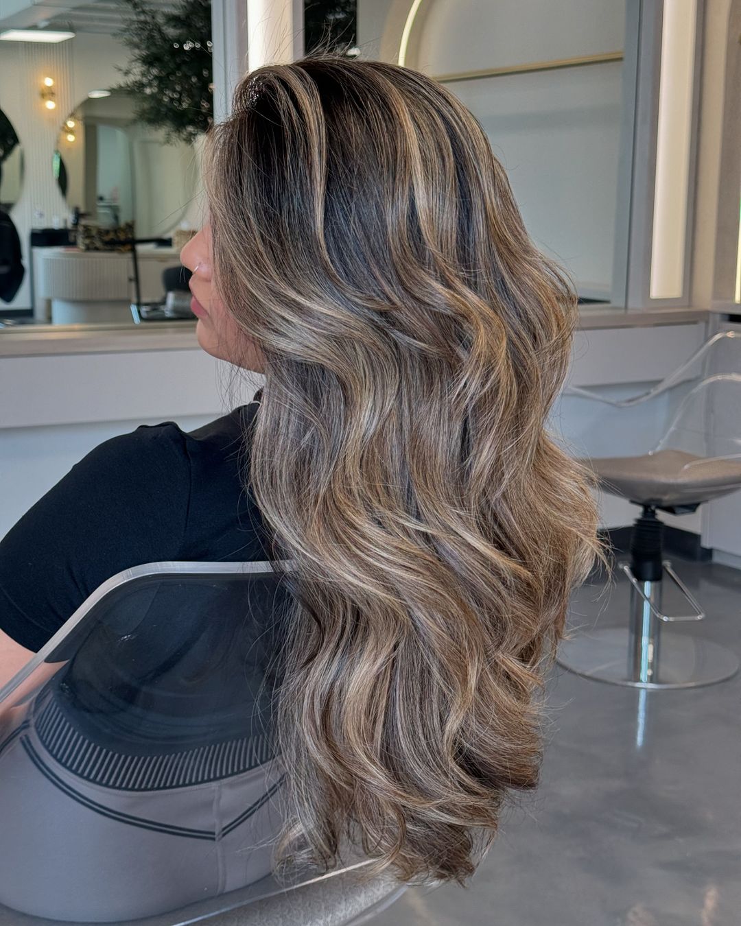 coconut haze balayage hair