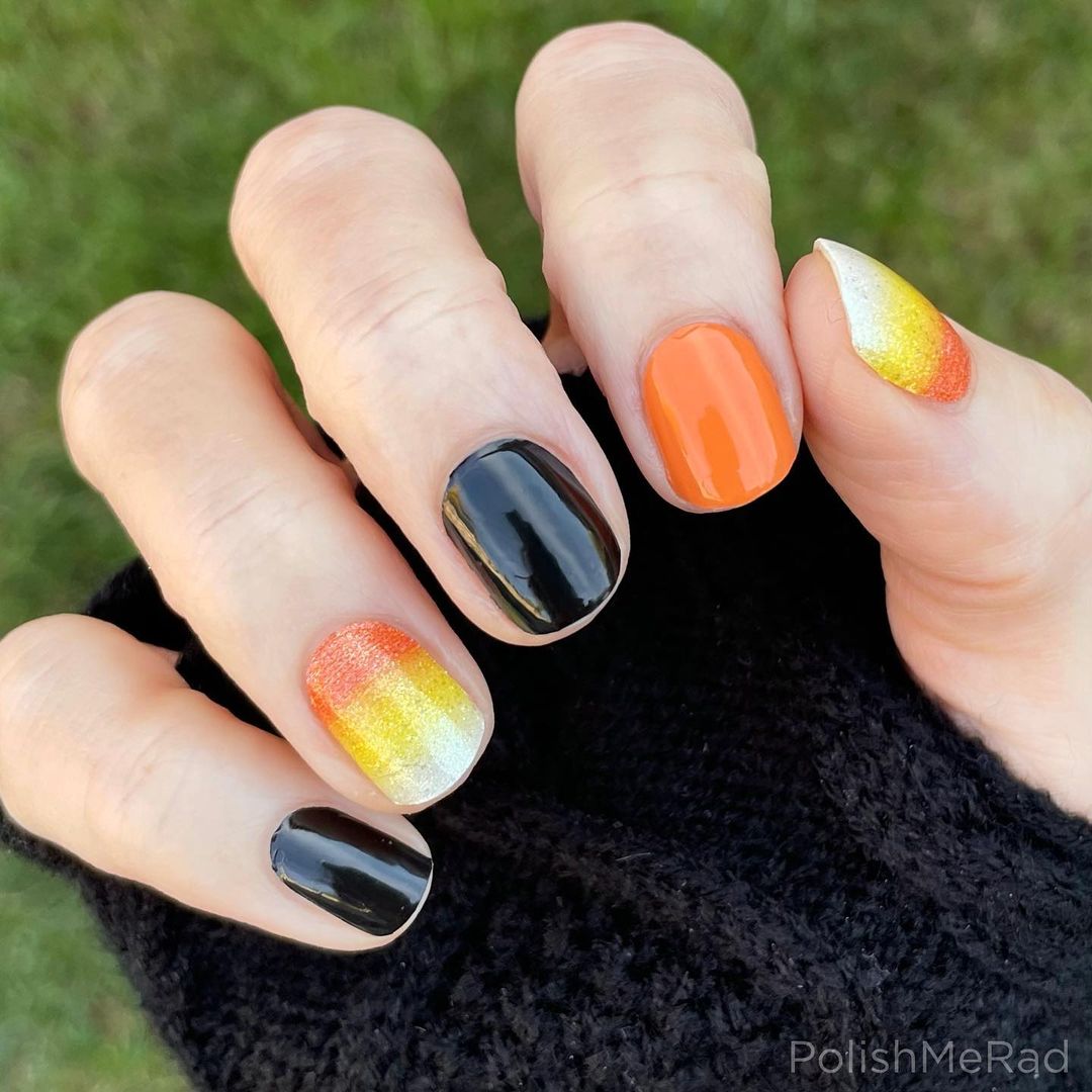 corn candy nails