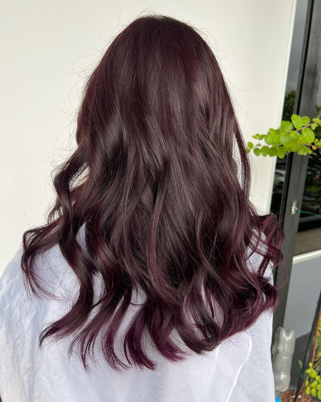 look capelli bordeaux crepuscolo