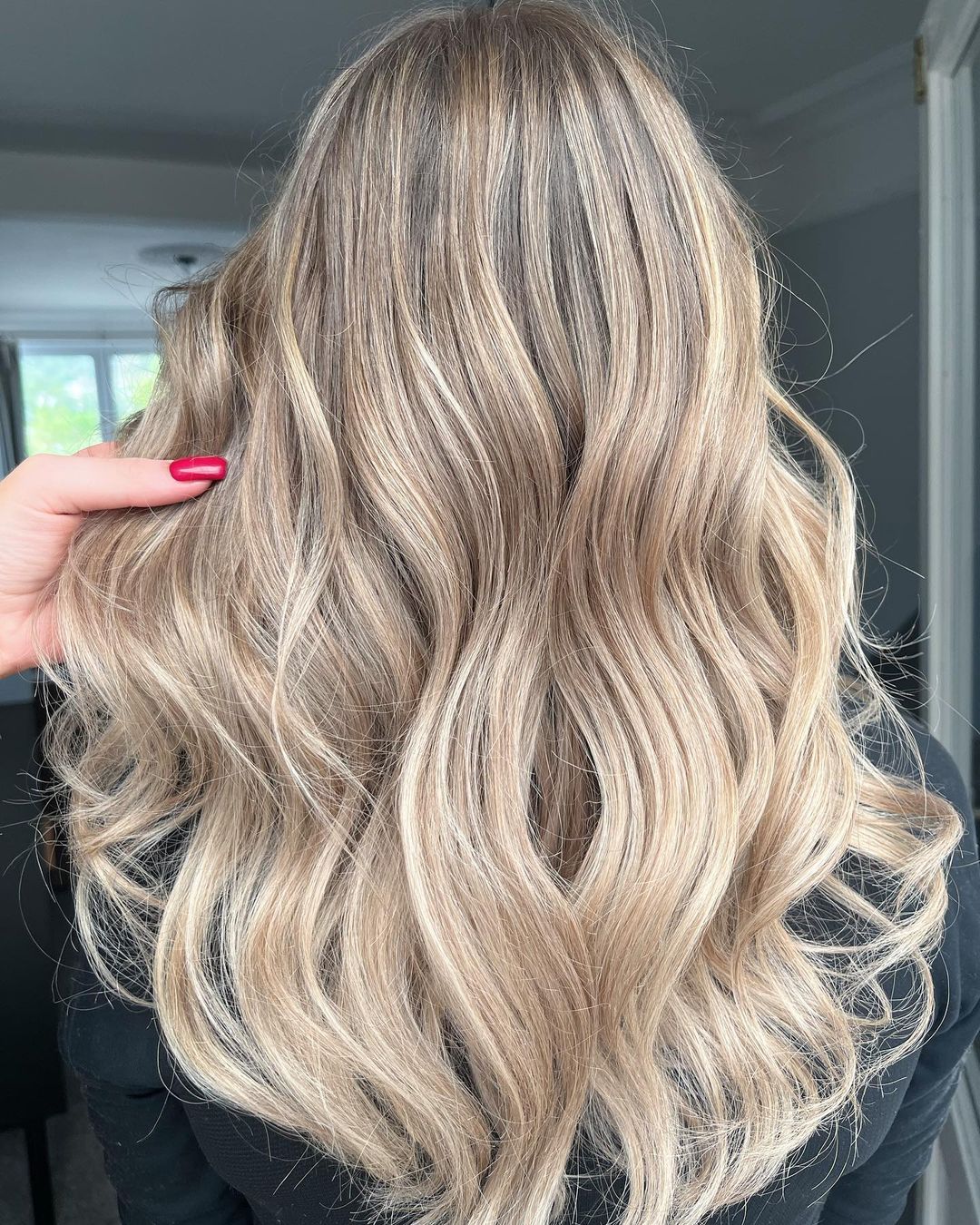 dusty blonde fall hair color