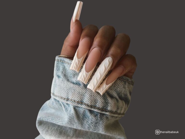 fall sweater nails