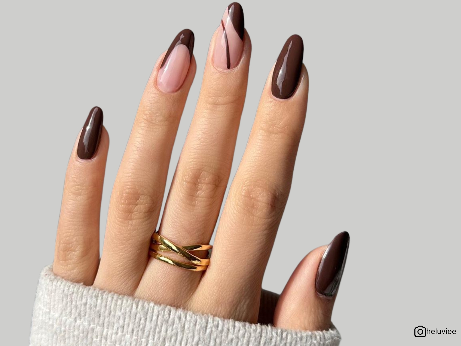 Get Brownie Points For Your Manicure With These Stunning Brown Nail Designs