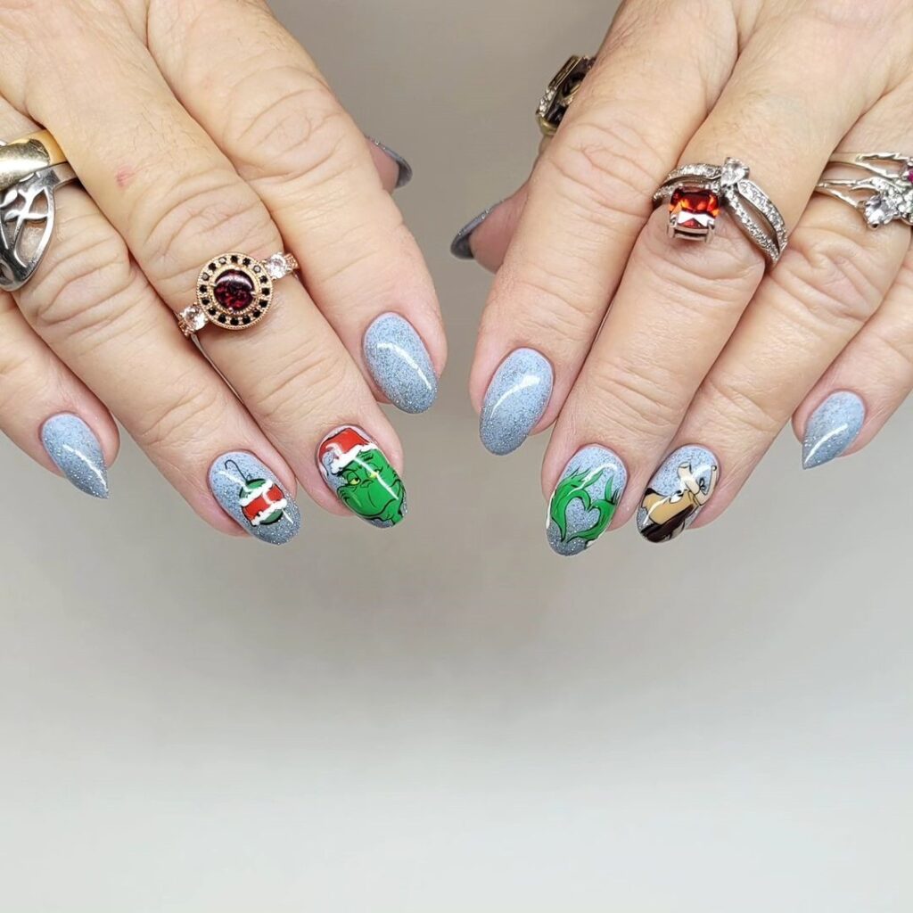 Grinchmas Nail Concept