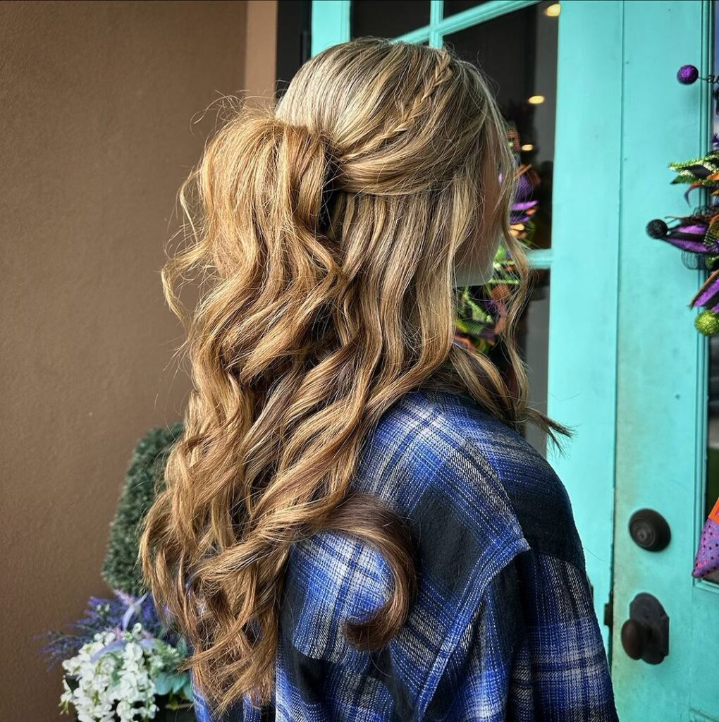 Hoco Hairstyle For Long Hair Types