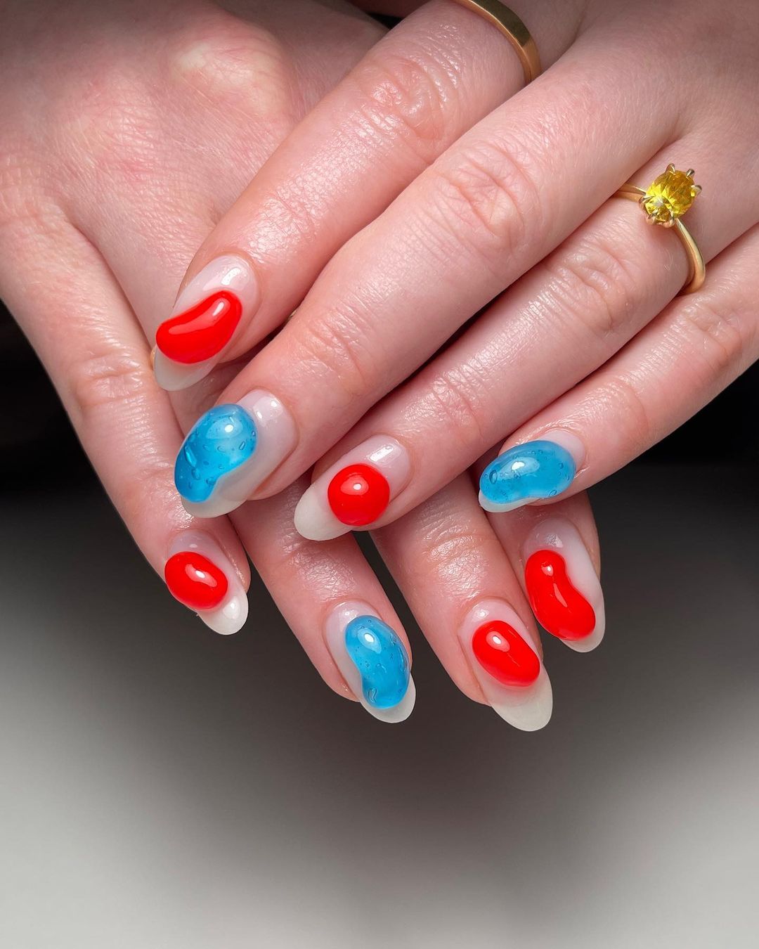 ongles en bonbons à la gelée