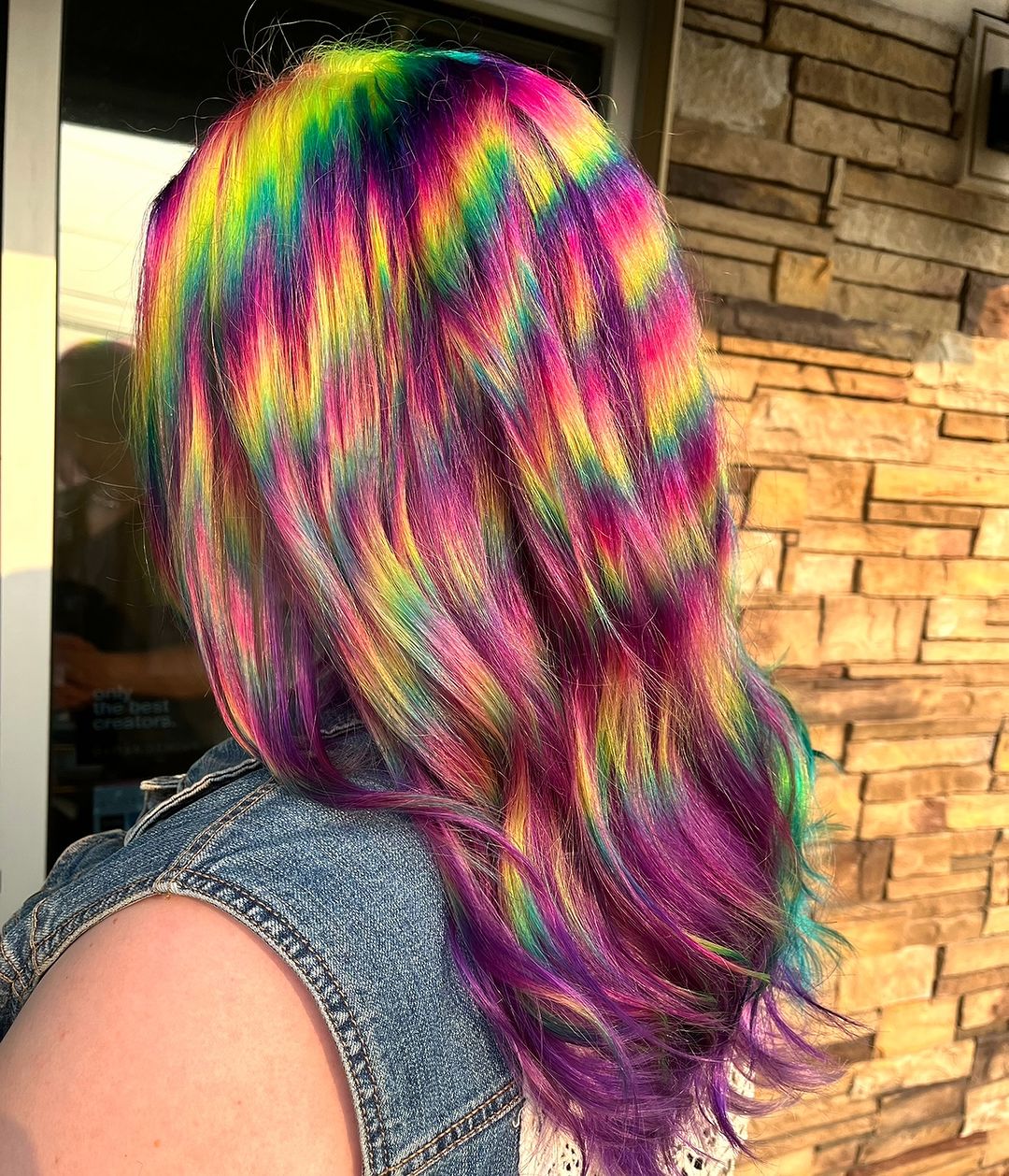 rainbow road fall vivid hair color